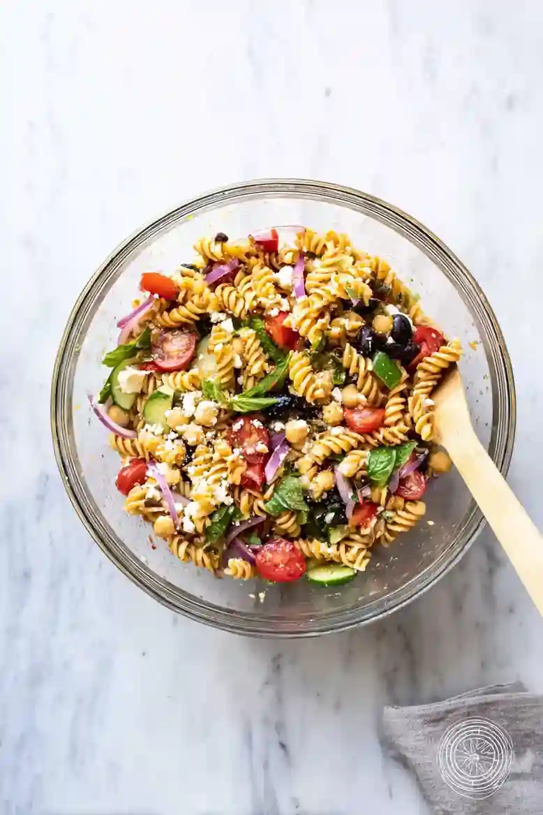 Chickpea Rotini Pasta Salad - 2