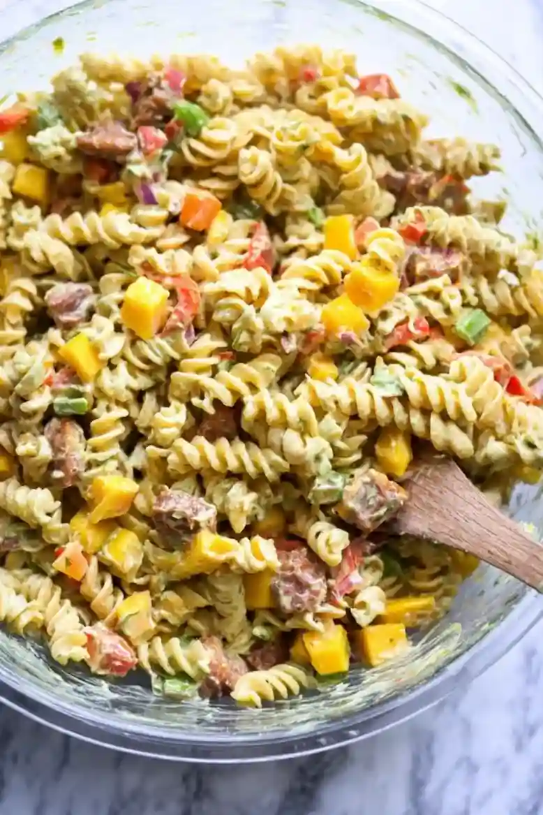 Chorizo Mango Rotini Salad - 1