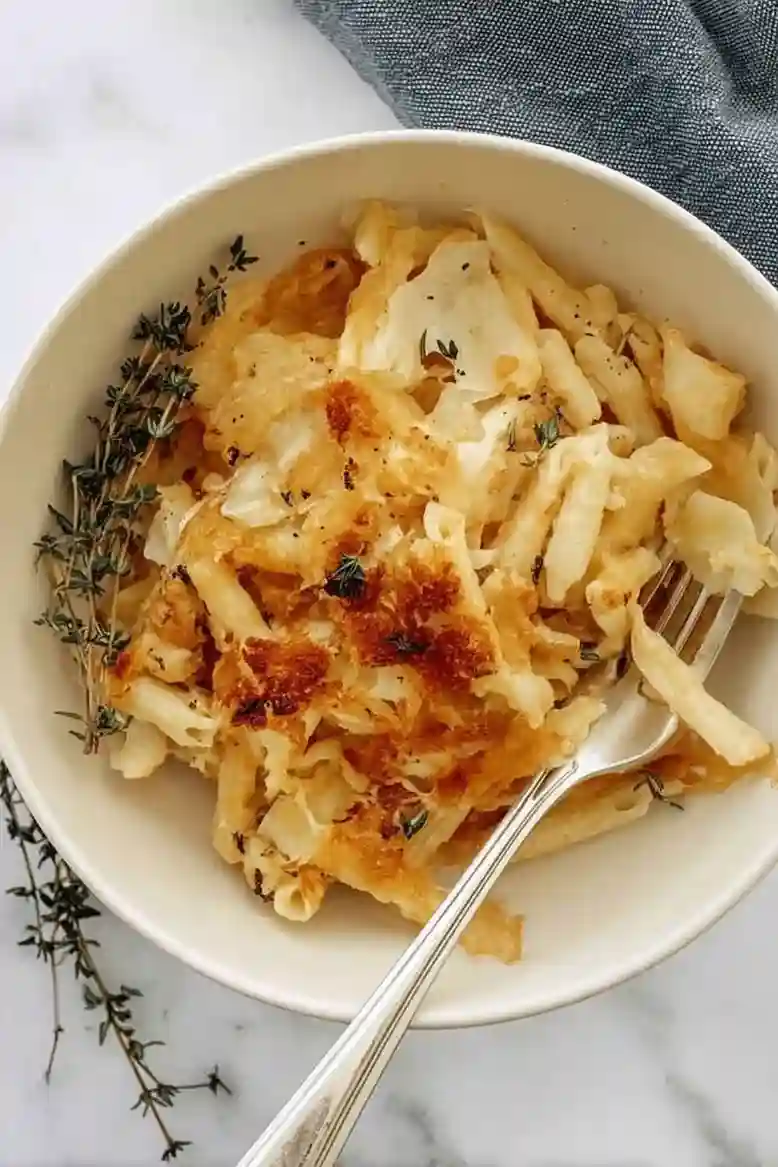 Cozy French Onion Pasta Bake - 2