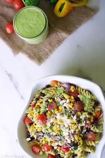 Creamy Avocado Southwest Pasta