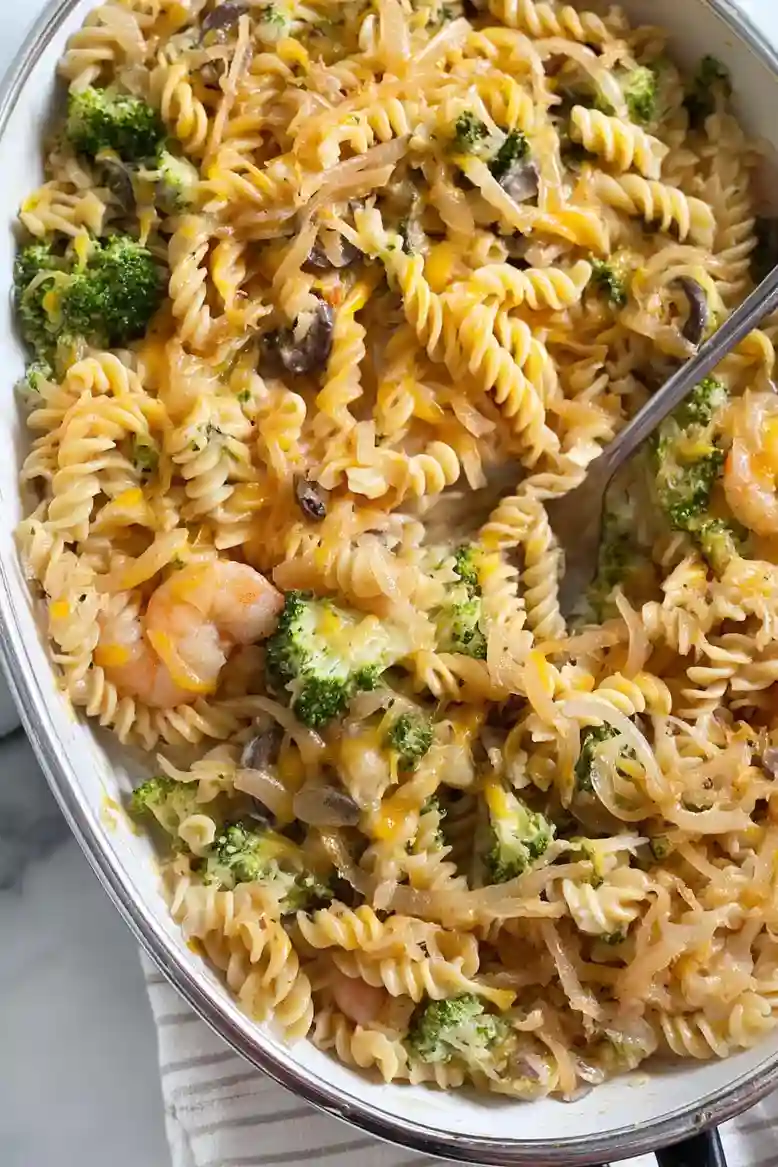 Creamy Chicken and Broccoli Pasta Bake - 1