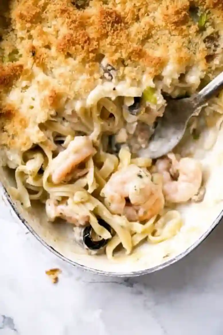 Creamy Seafood Pasta Bake Recipe - 1