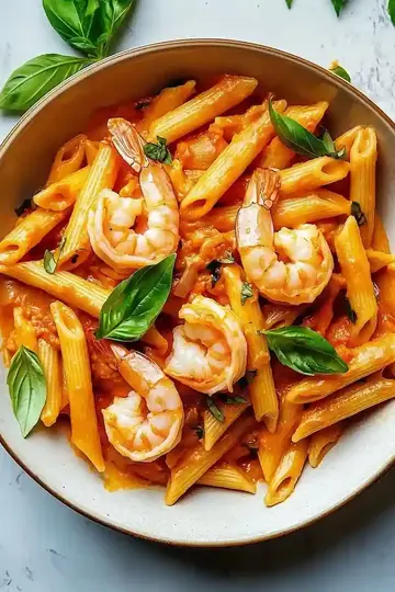 Creamy Shrimp Penne alla Vodka