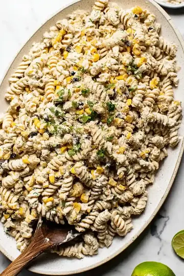 Creamy Street Corn Pasta Salad