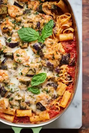 Delicious Baked Eggplant Pasta Recipe