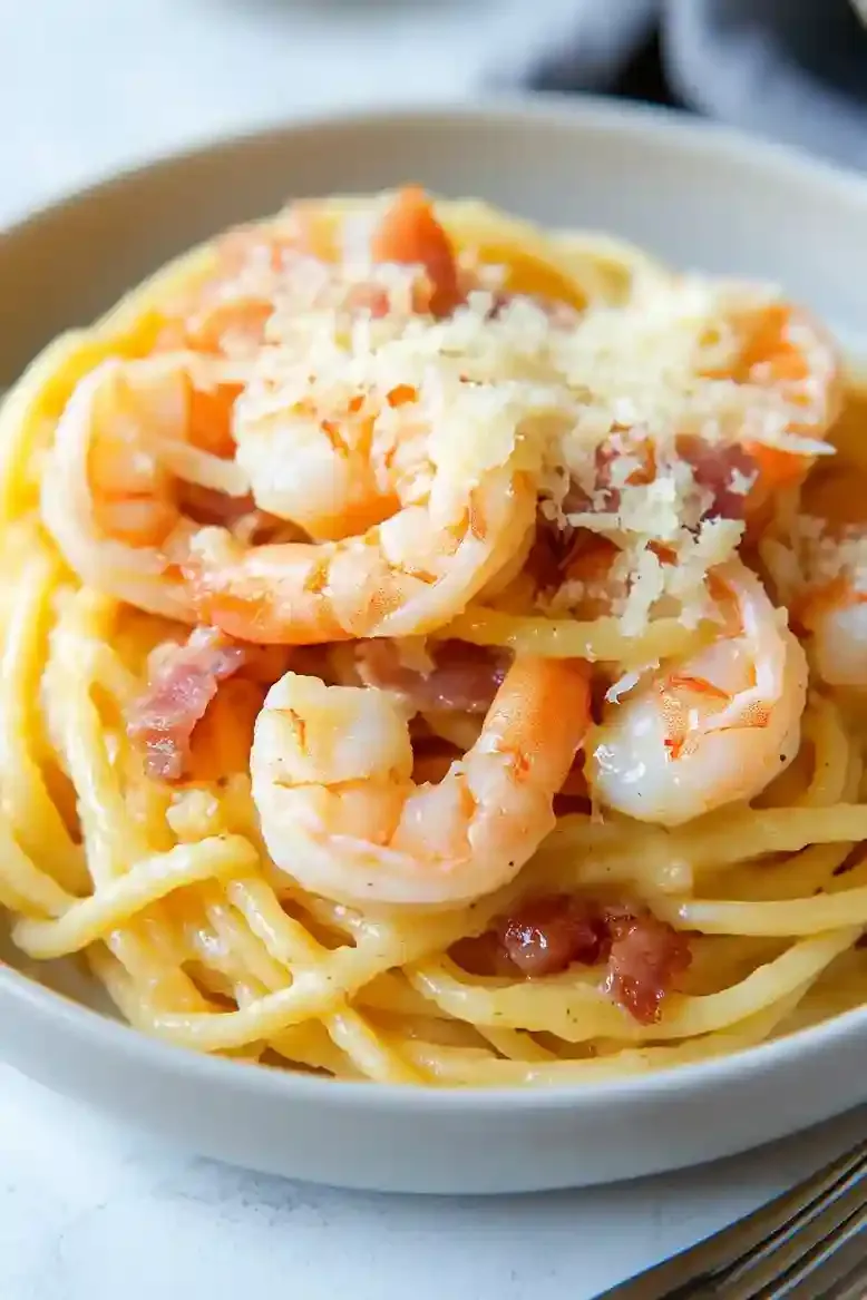 Delicious Shrimp Carbonara Recipe - 1