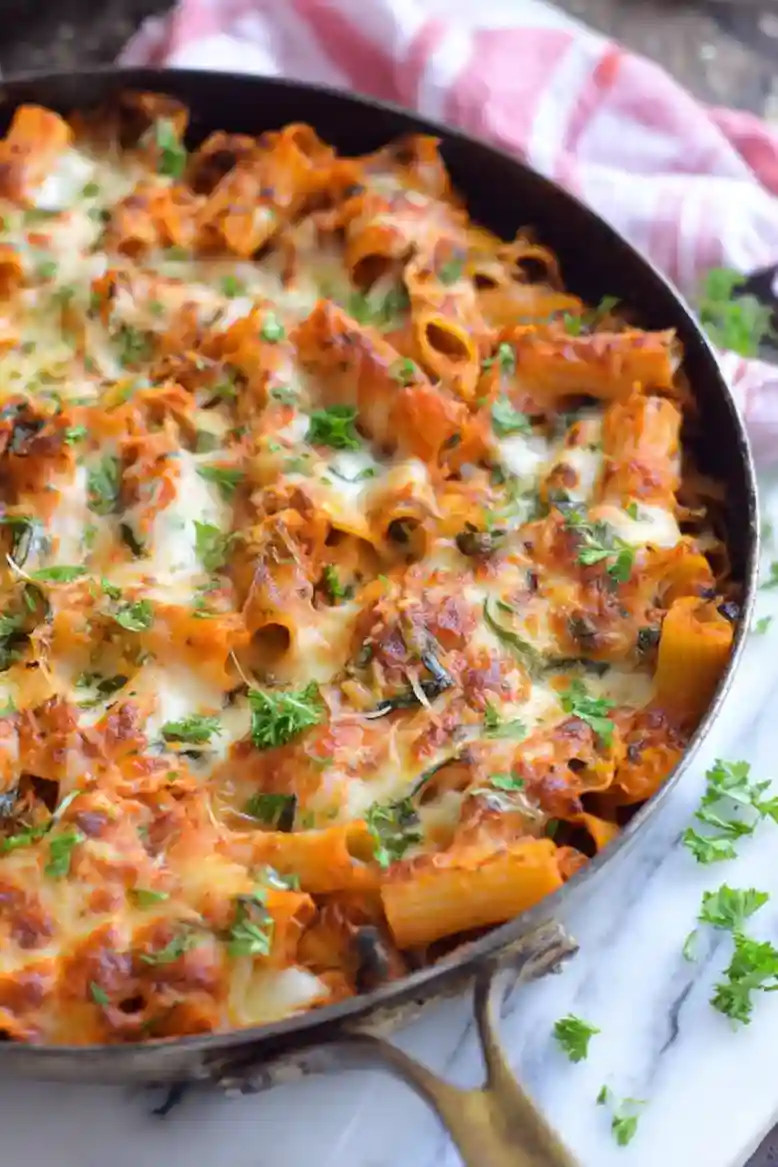 Easy Baked Zucchini Penne - 2