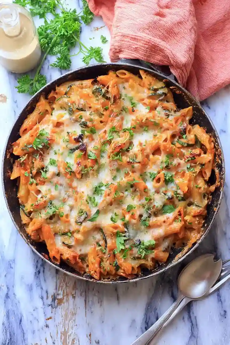 Easy Baked Zucchini Penne - 1