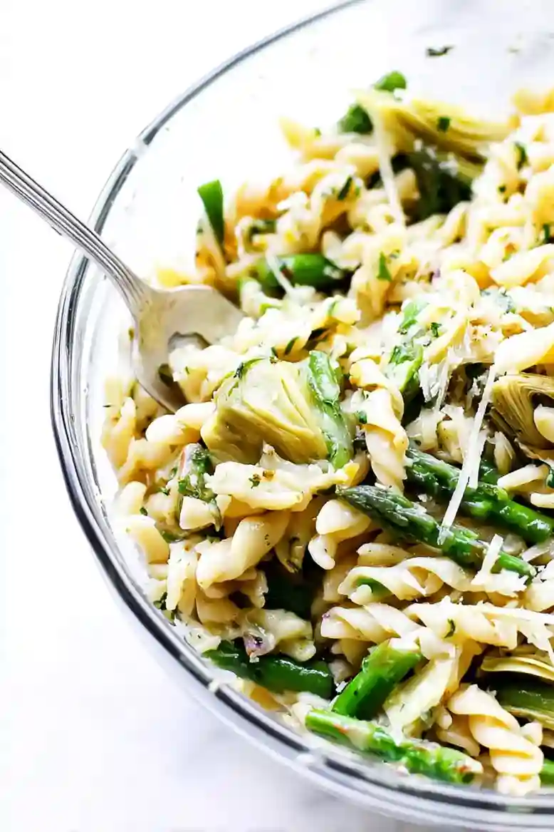 Easy Lemony Artichoke Pasta Salad - 2