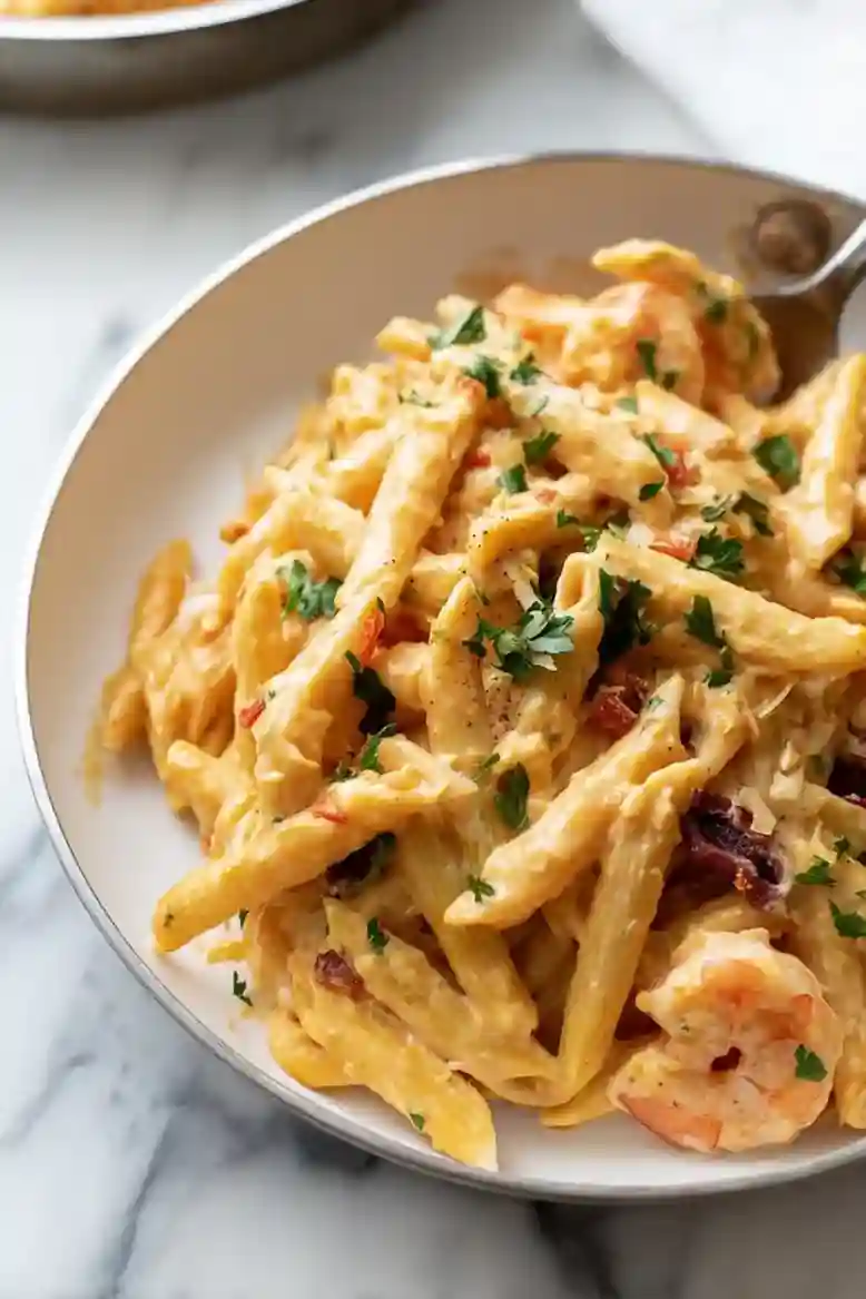 Easy One Pot Buffalo Chicken Pasta - 2