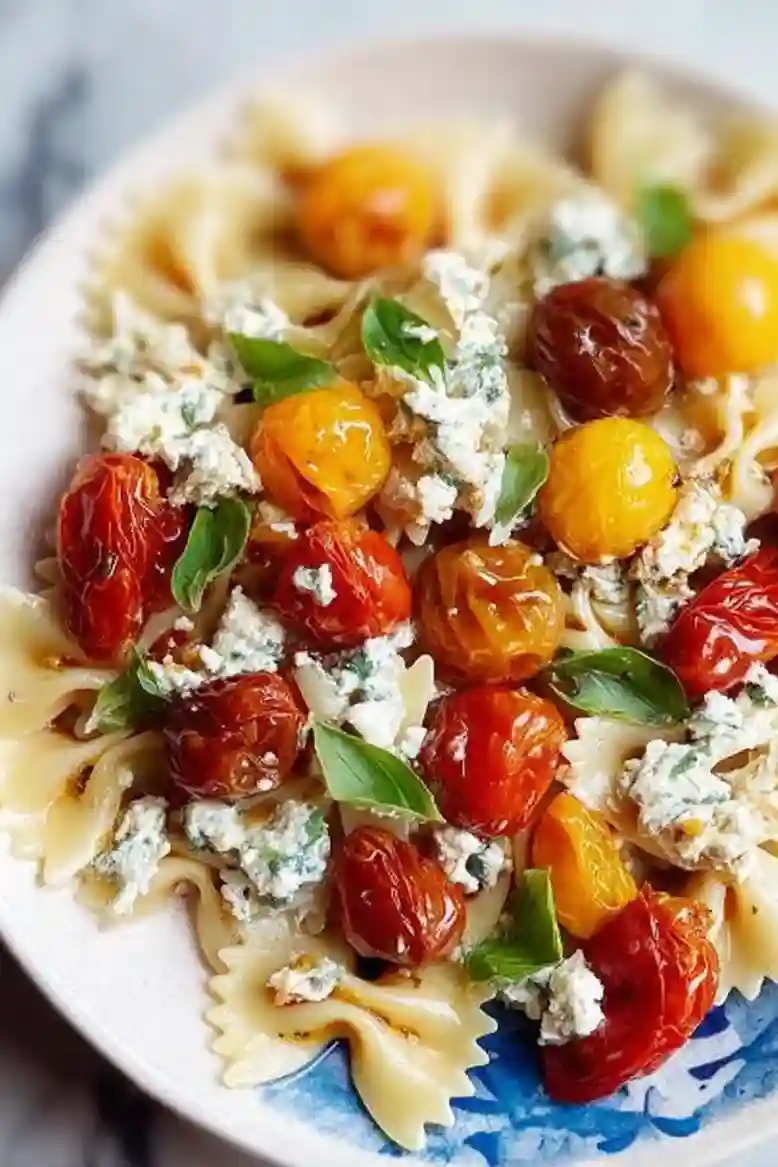 Farfalle Pasta Salad with Herbed Ricotta - 2