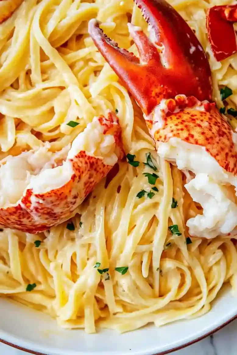 Lobster Shrimp Linguine Recipe - 1