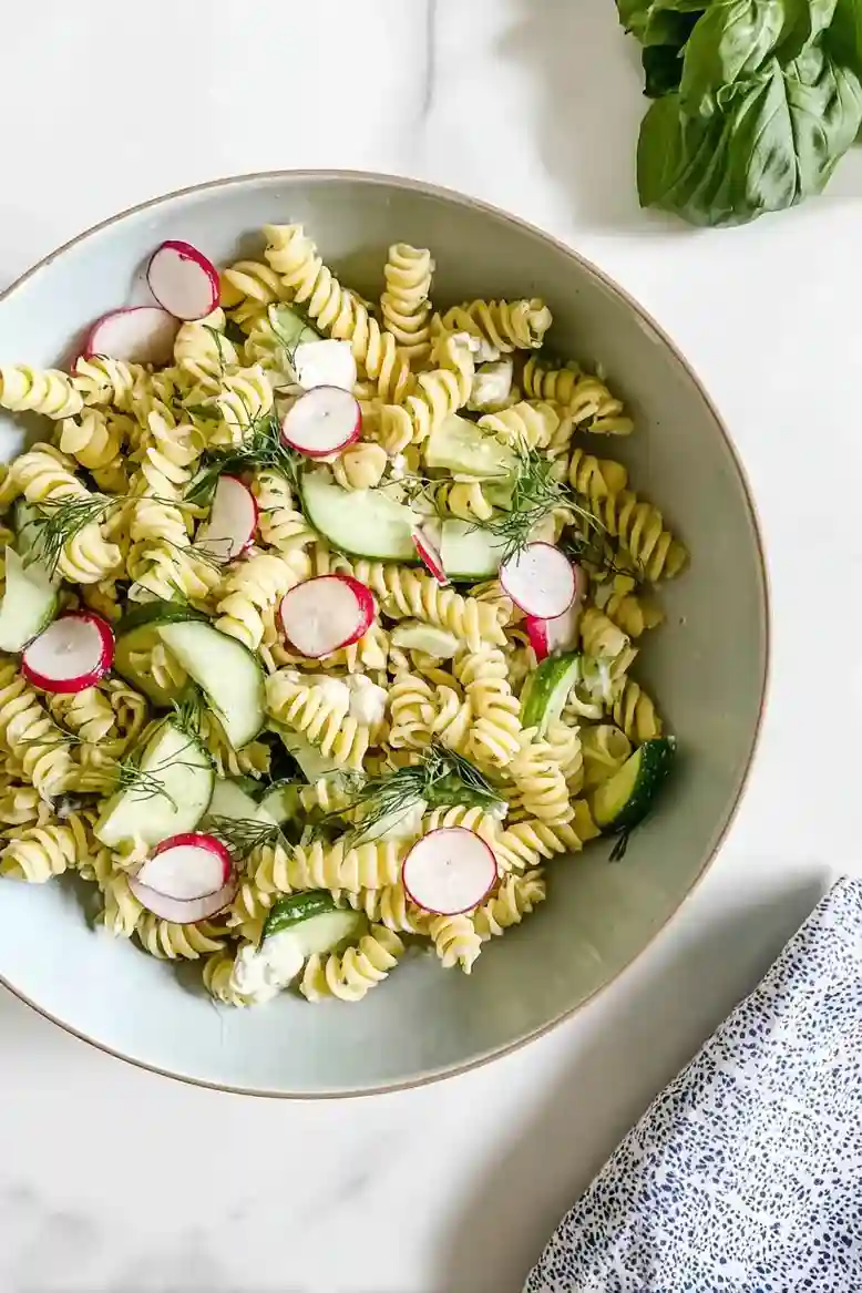 Refreshing Cucumber Dill Pasta Salad - 1