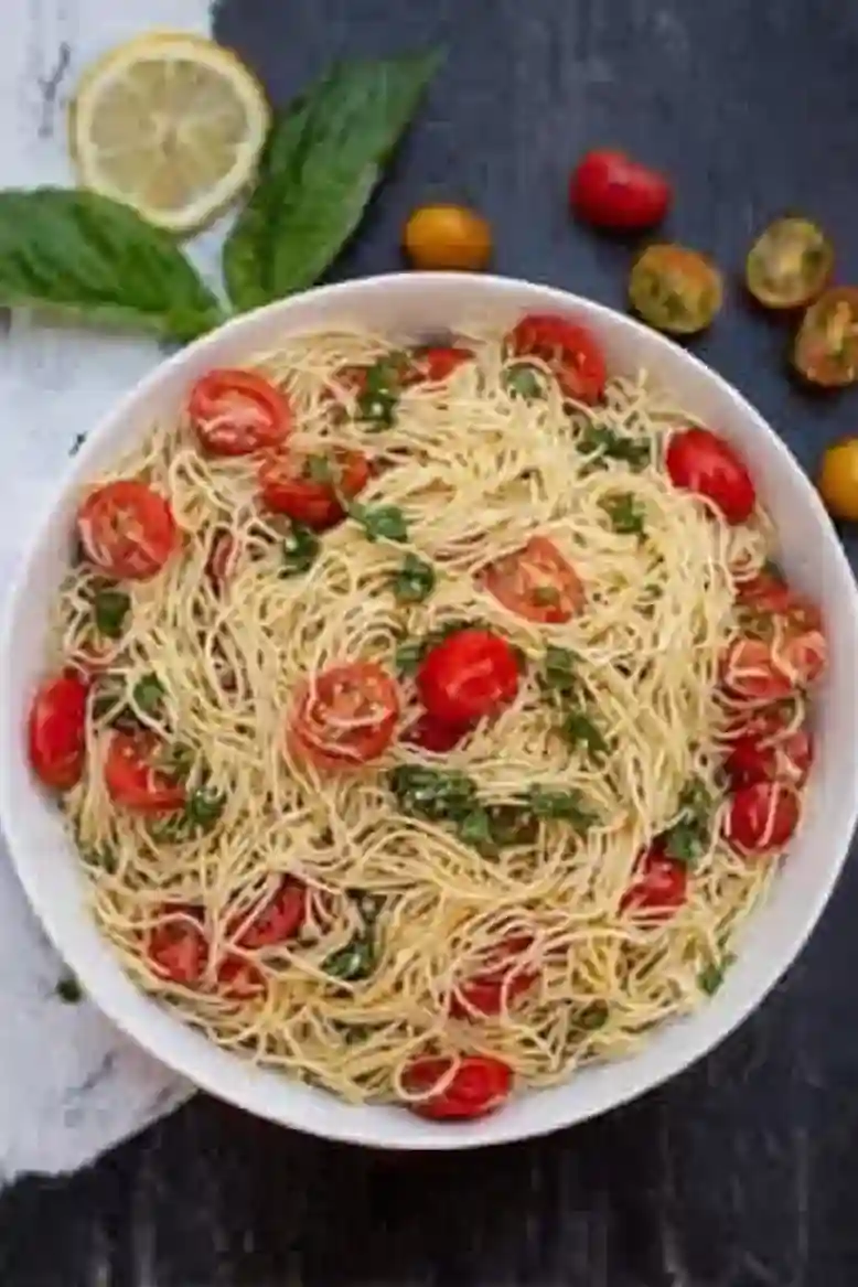 Refreshing Lemon Capellini Salad - 2
