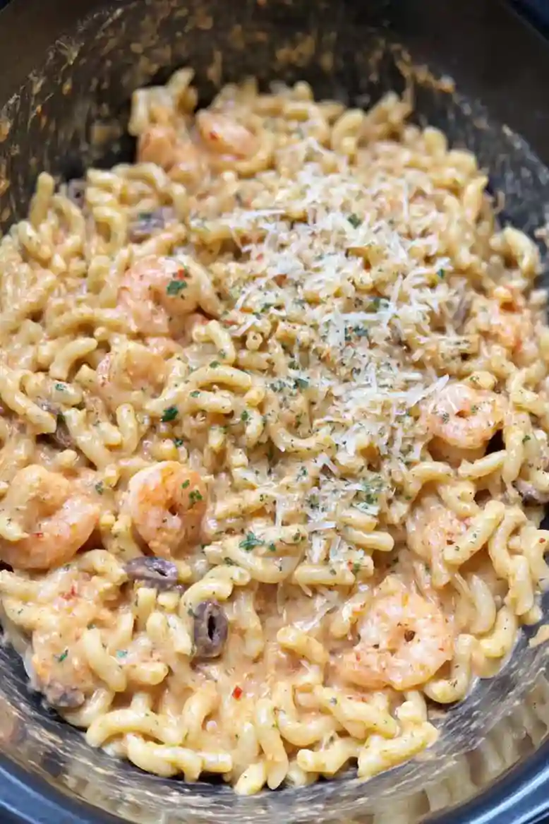 Slow Cooker Creamy Chicken Pasta - 2