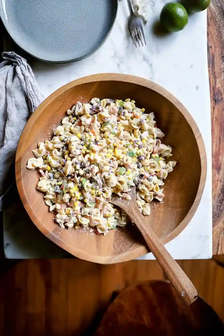 Smoky Cowboy Caviar Pasta Salad - 1