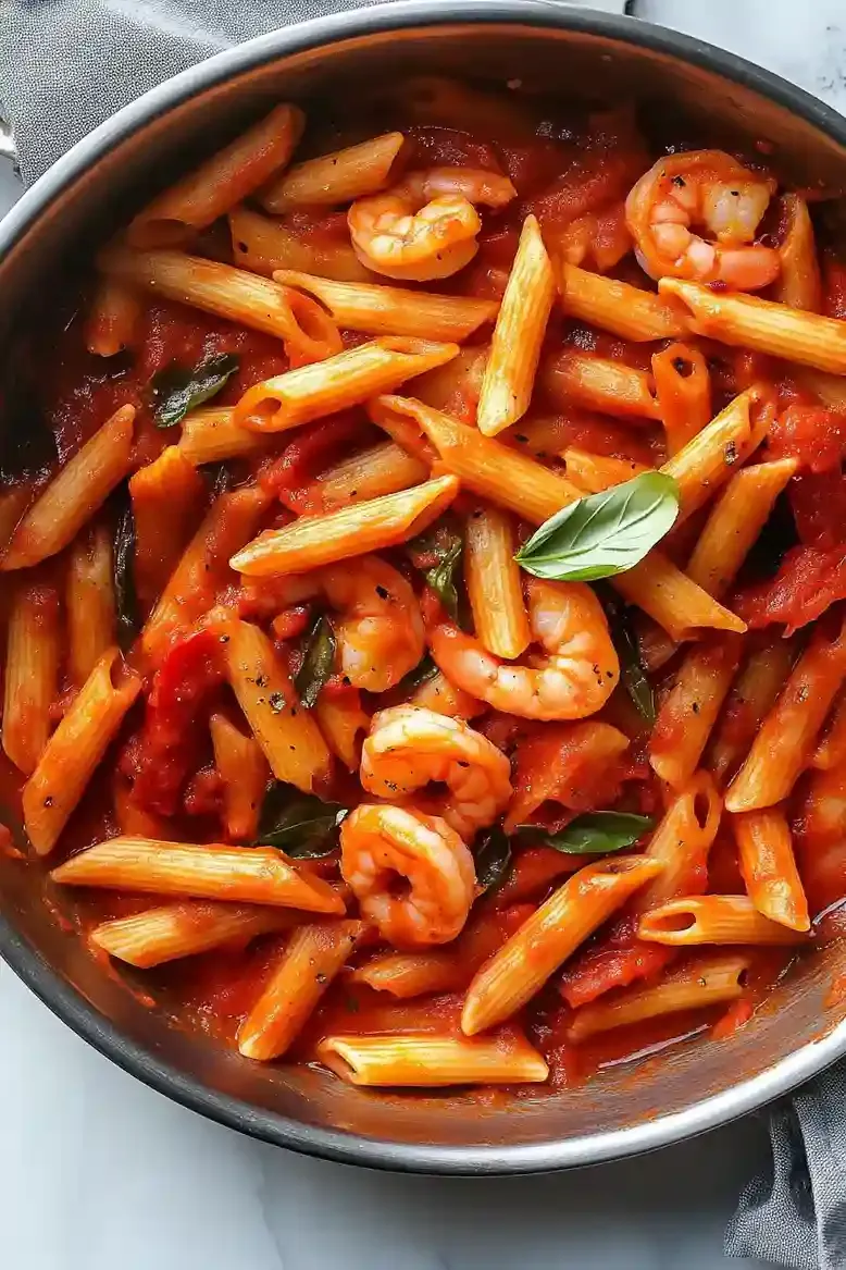 Spicy Shrimp Pasta Arrabiata - 1