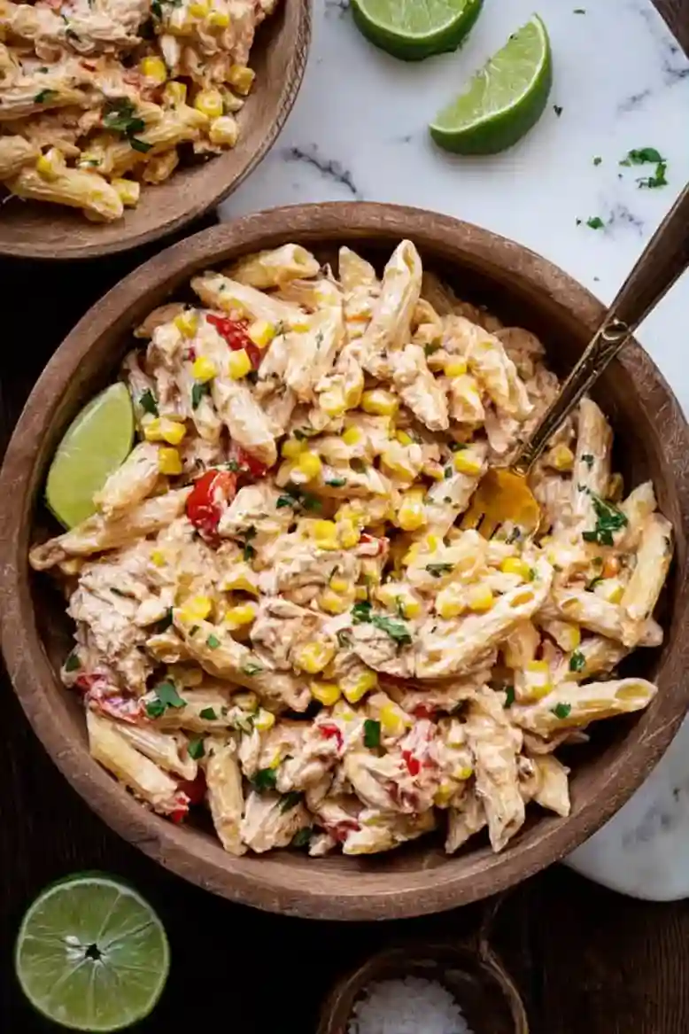 Spicy Sriracha Chicken Pasta Salad - 1