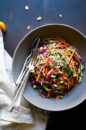 Vegan Thai Noodle Salad Recipe