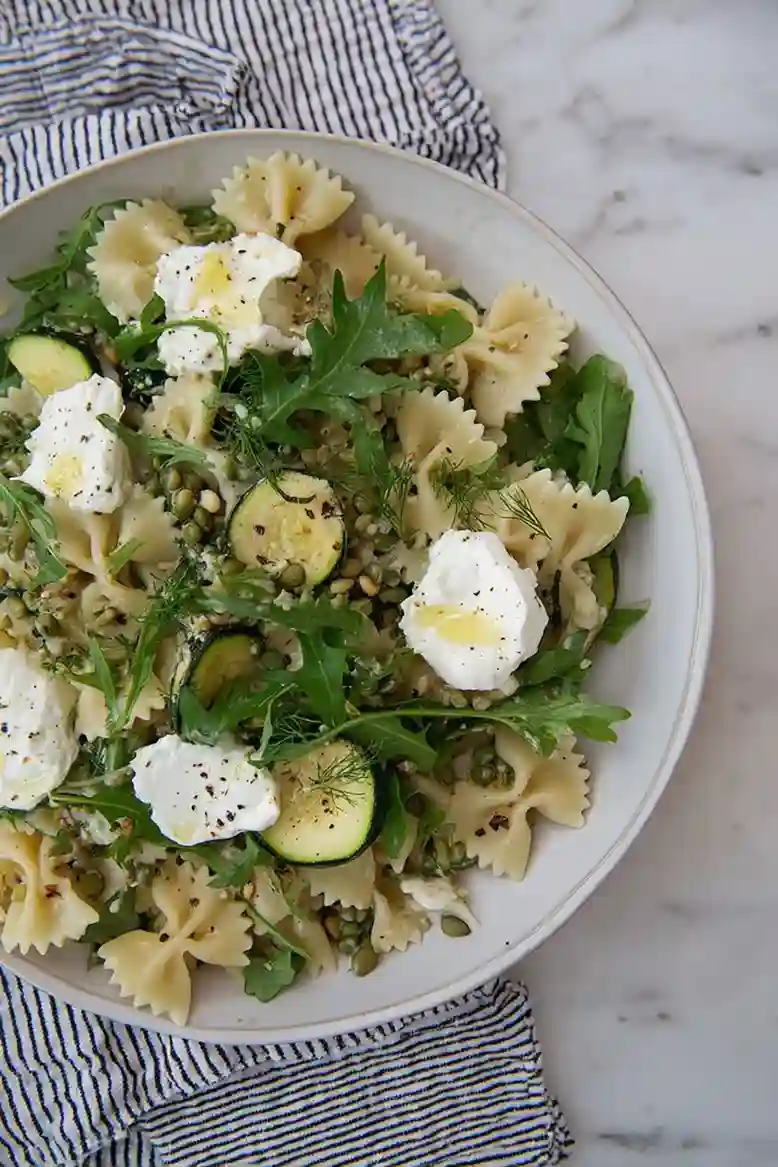 Vibrant Farfalle Pasta Salad - 1