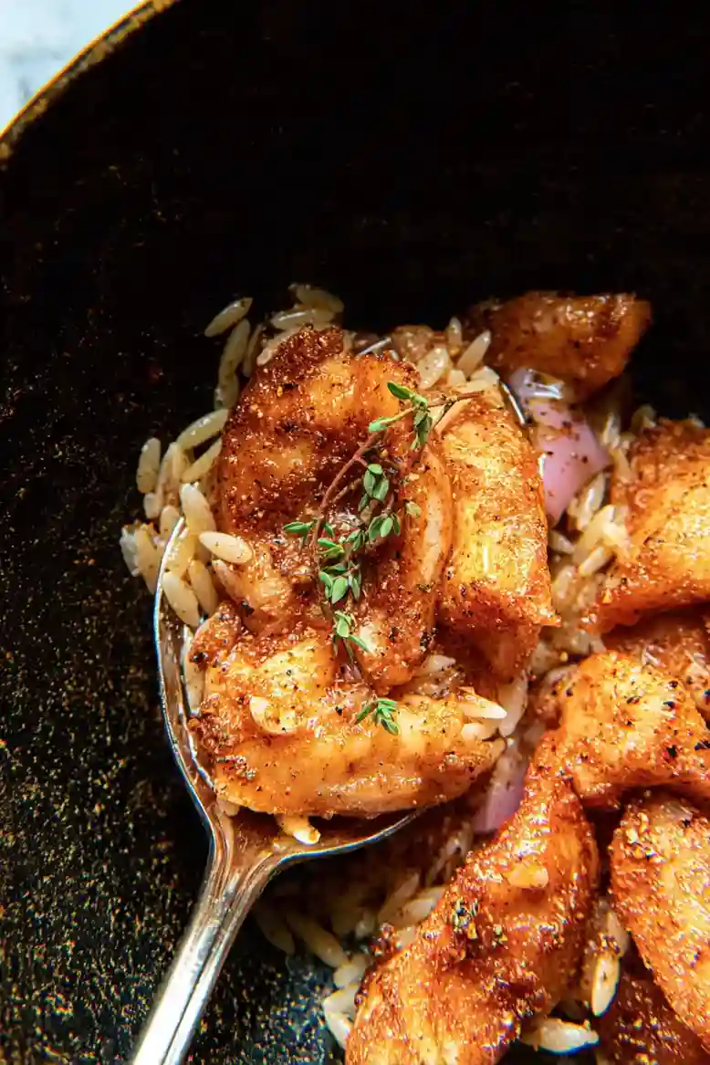 Cajun Chicken Orzo Salad Recipe - 2