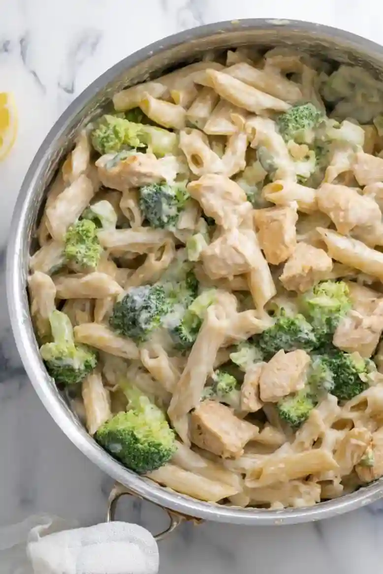 Creamy Chicken and Broccoli Penne - 1