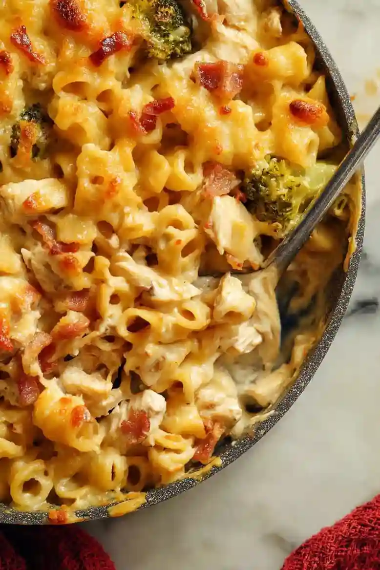 Creamy Chicken Bacon Pasta Bake - 2