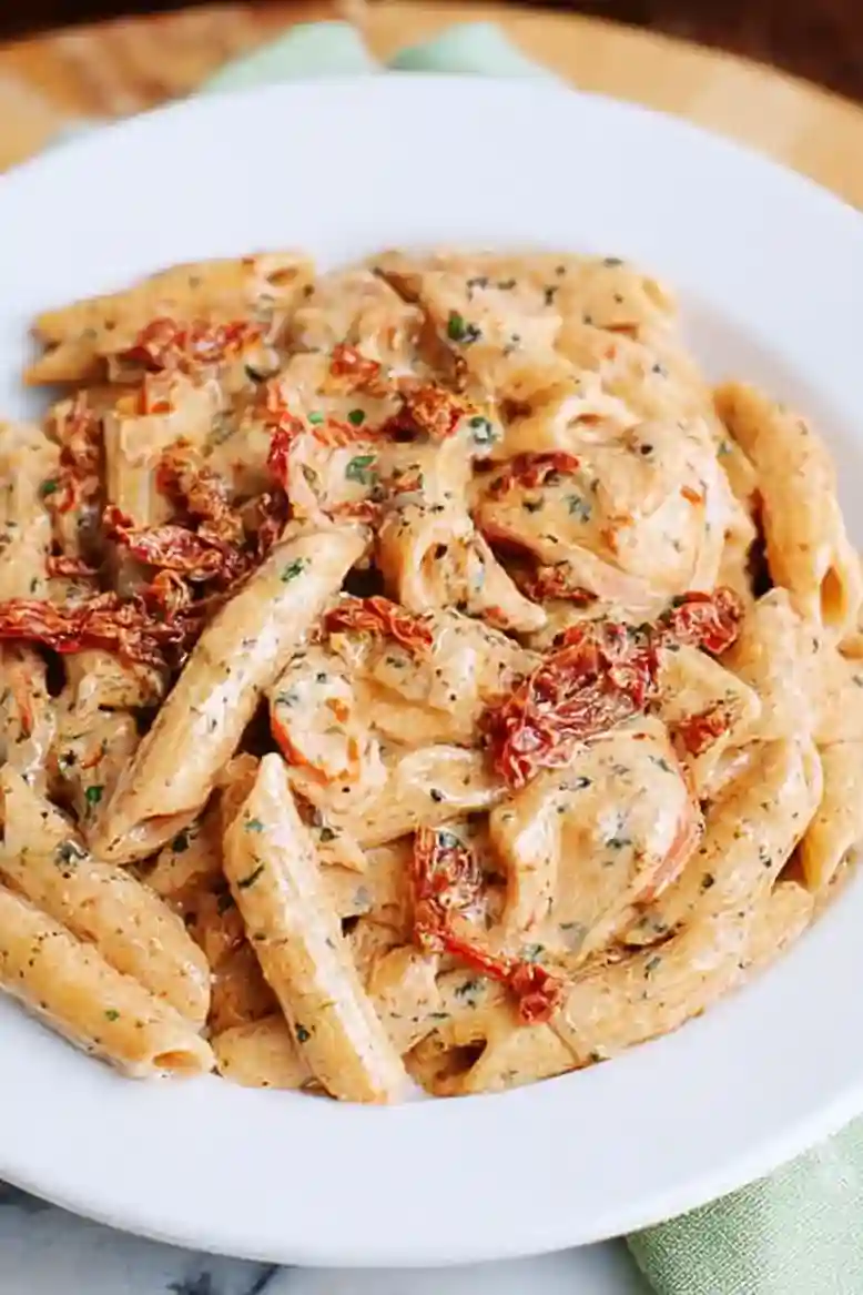 Creamy Sun-Dried Tomato Pasta - 1