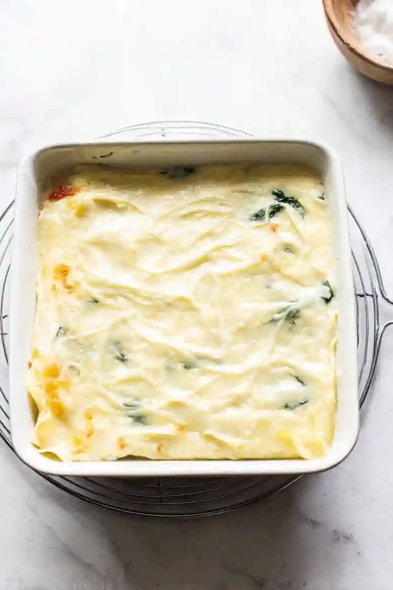 Creamy White Chicken Lasagna - 1
