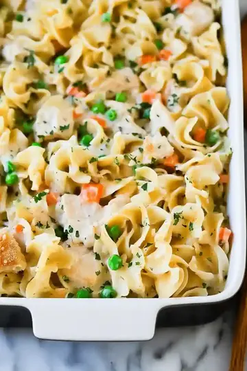 Easy Chicken Noodle Casserole