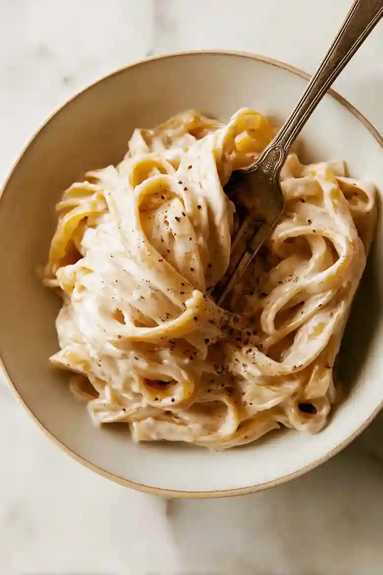 Easy One Pot Fettuccine Alfredo - 1