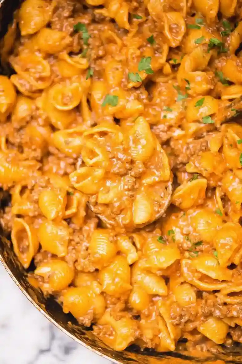 Instant Pot Cheesy Taco Pasta - 1