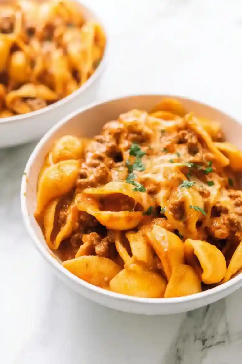Instant Pot Cheesy Taco Pasta - 2