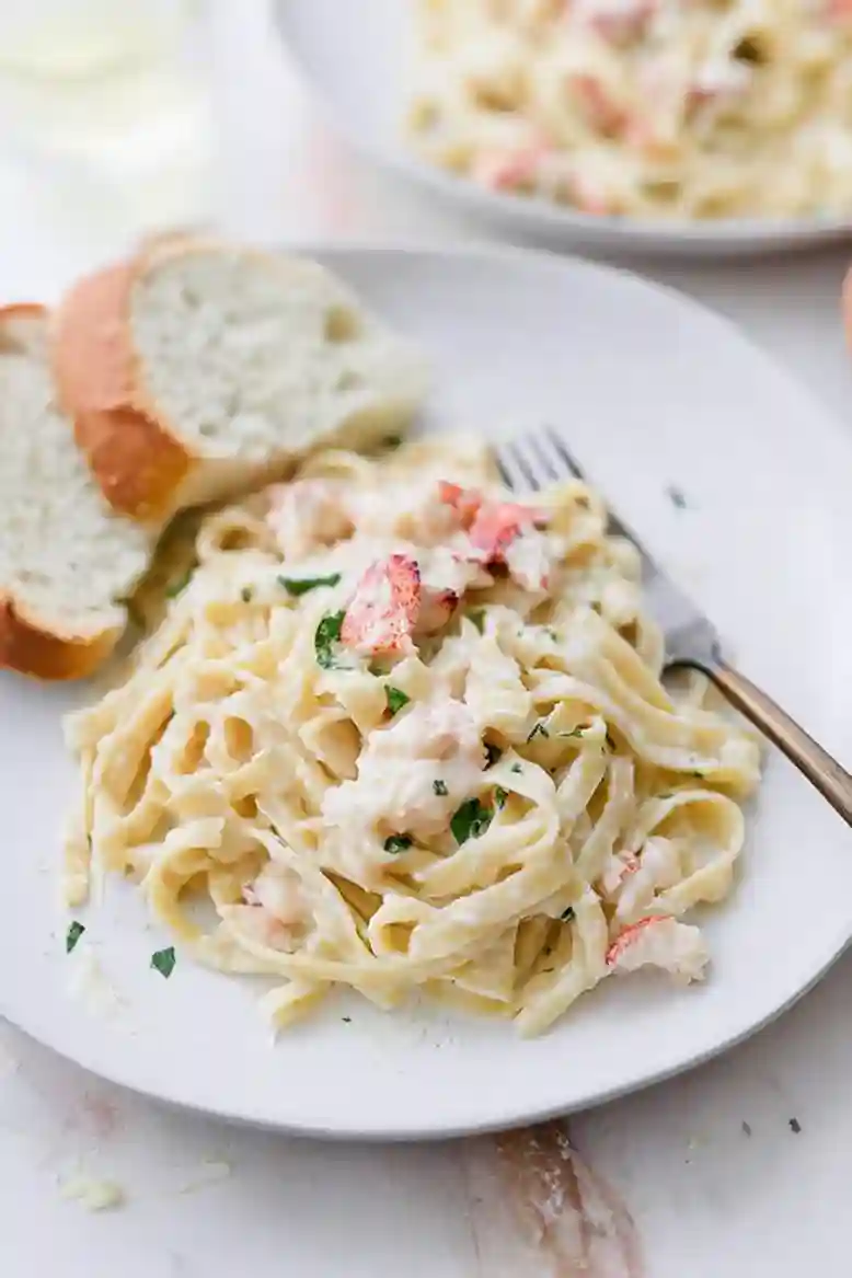 Lobster Fettuccine Alfredo Recipe - 2