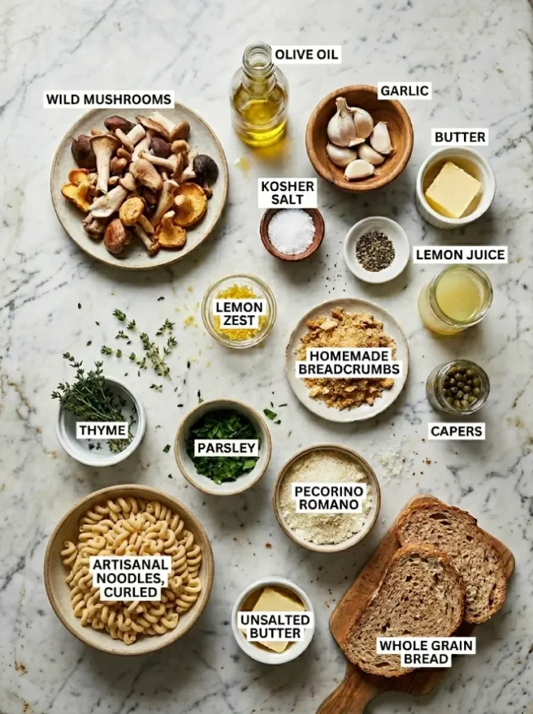 mushroom pasta