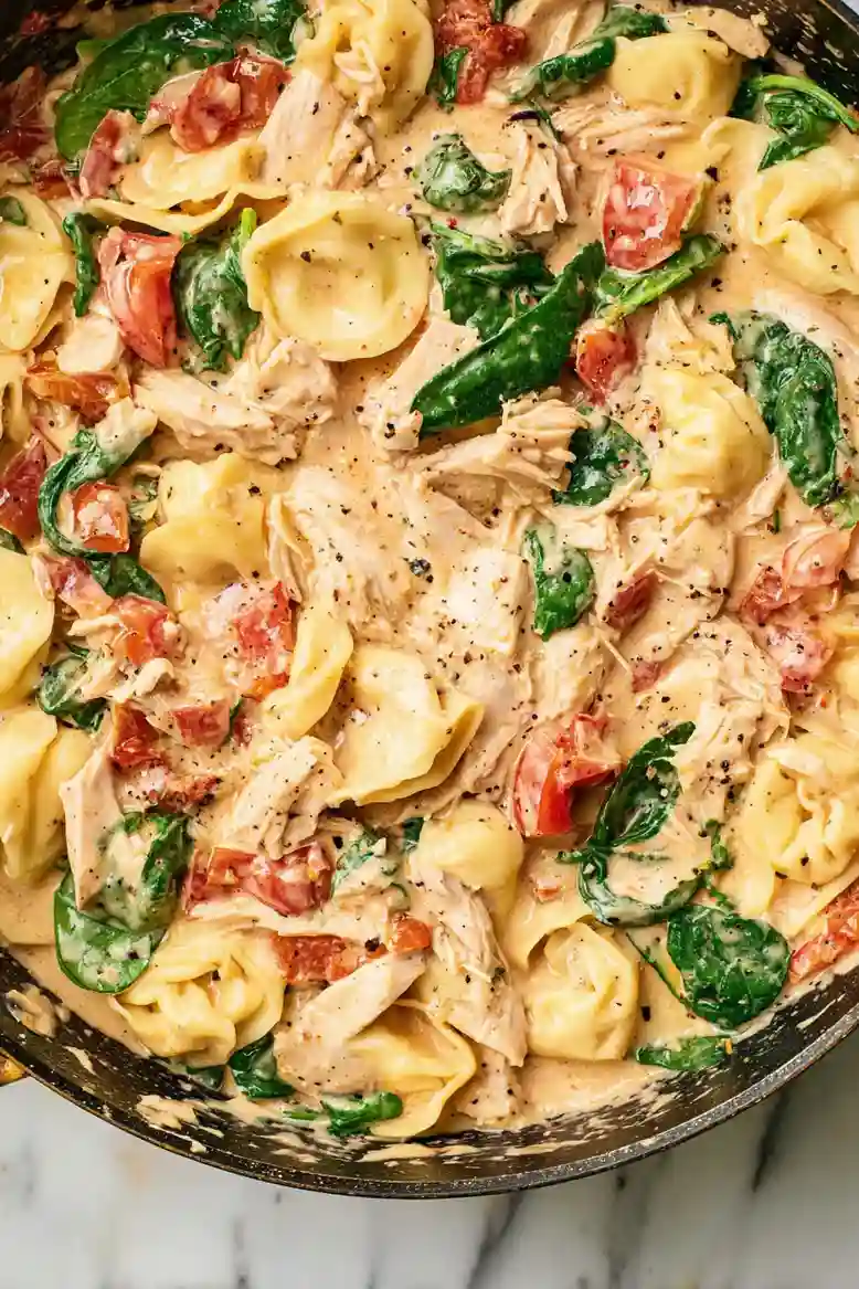 One Pan Chicken Tortellini Dinner - 1