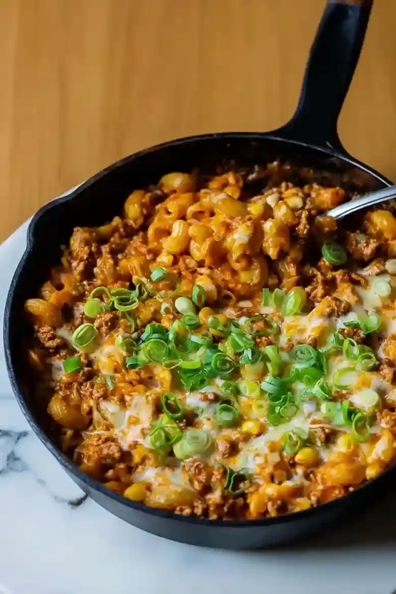 One Pan Taco Mac and Cheese - 1