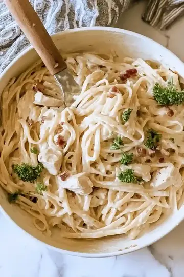 One Pot Chicken Alfredo Recipe