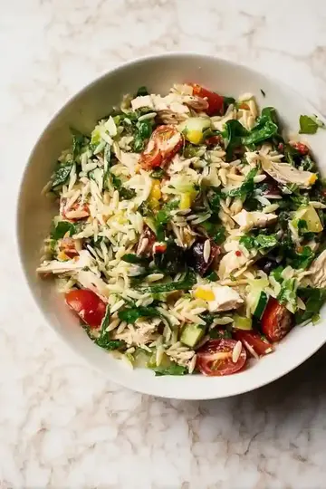 Refreshing Lemon Orzo Salad Recipe