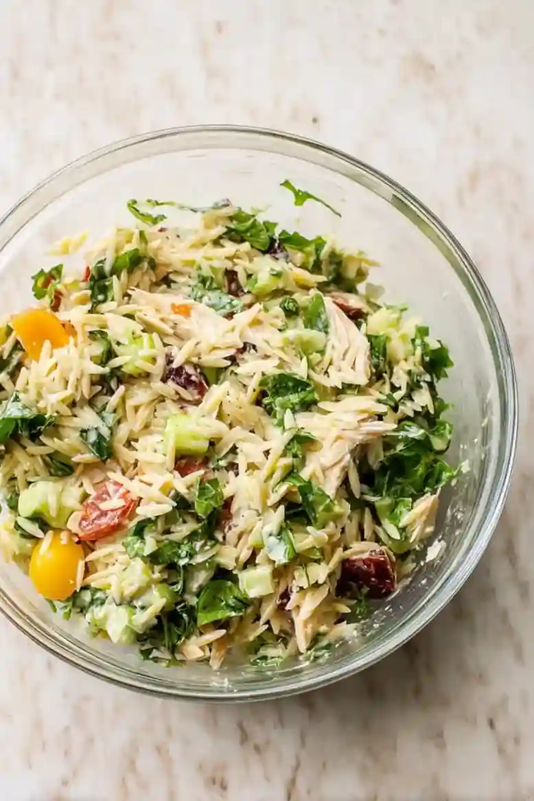 Refreshing Lemon Orzo Salad Recipe - 2