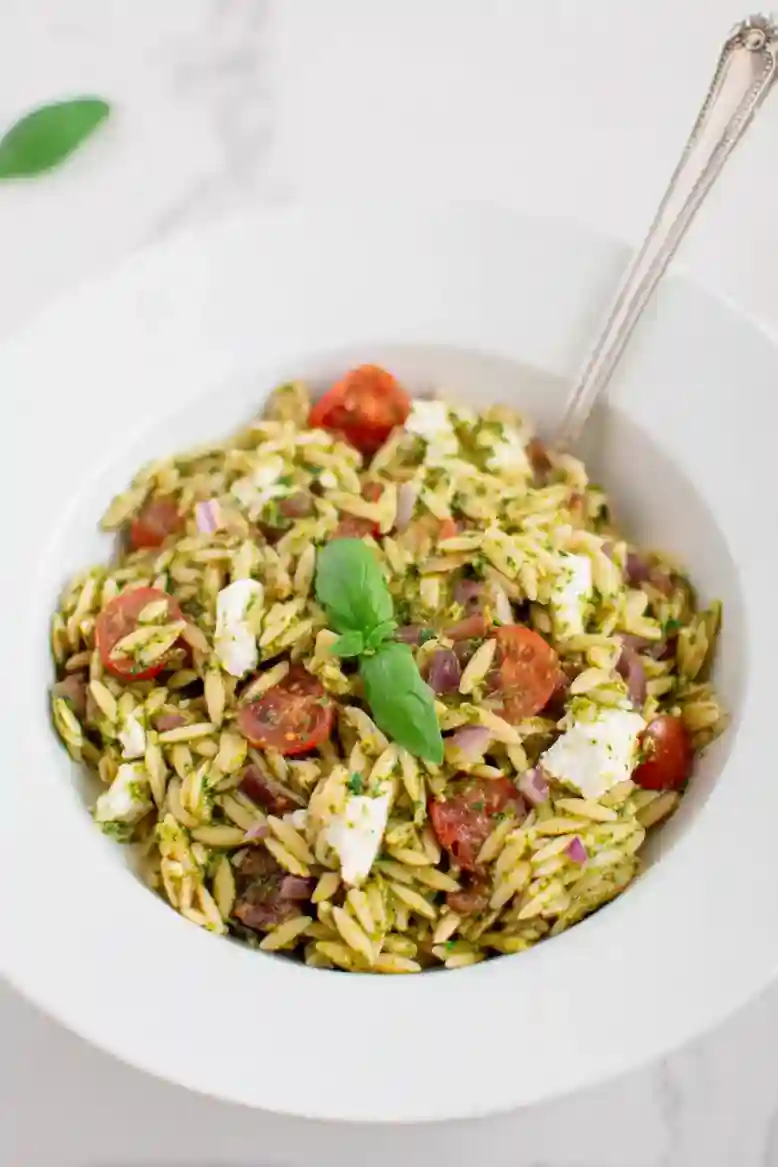 Refreshing Pesto Orzo Salad Recipe - 2