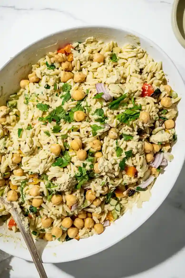 Roasted Vegetable Orzo Salad Recipe - 2