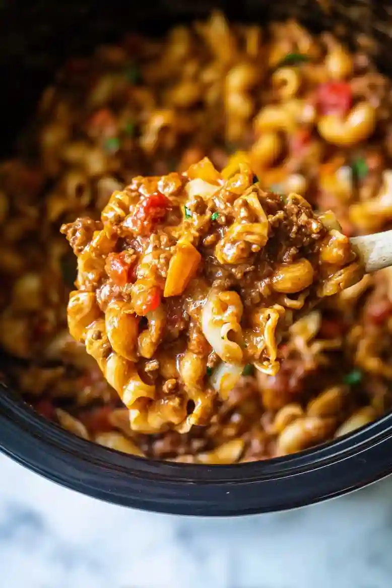 Slow Cooker Taco Pasta Recipe - 1