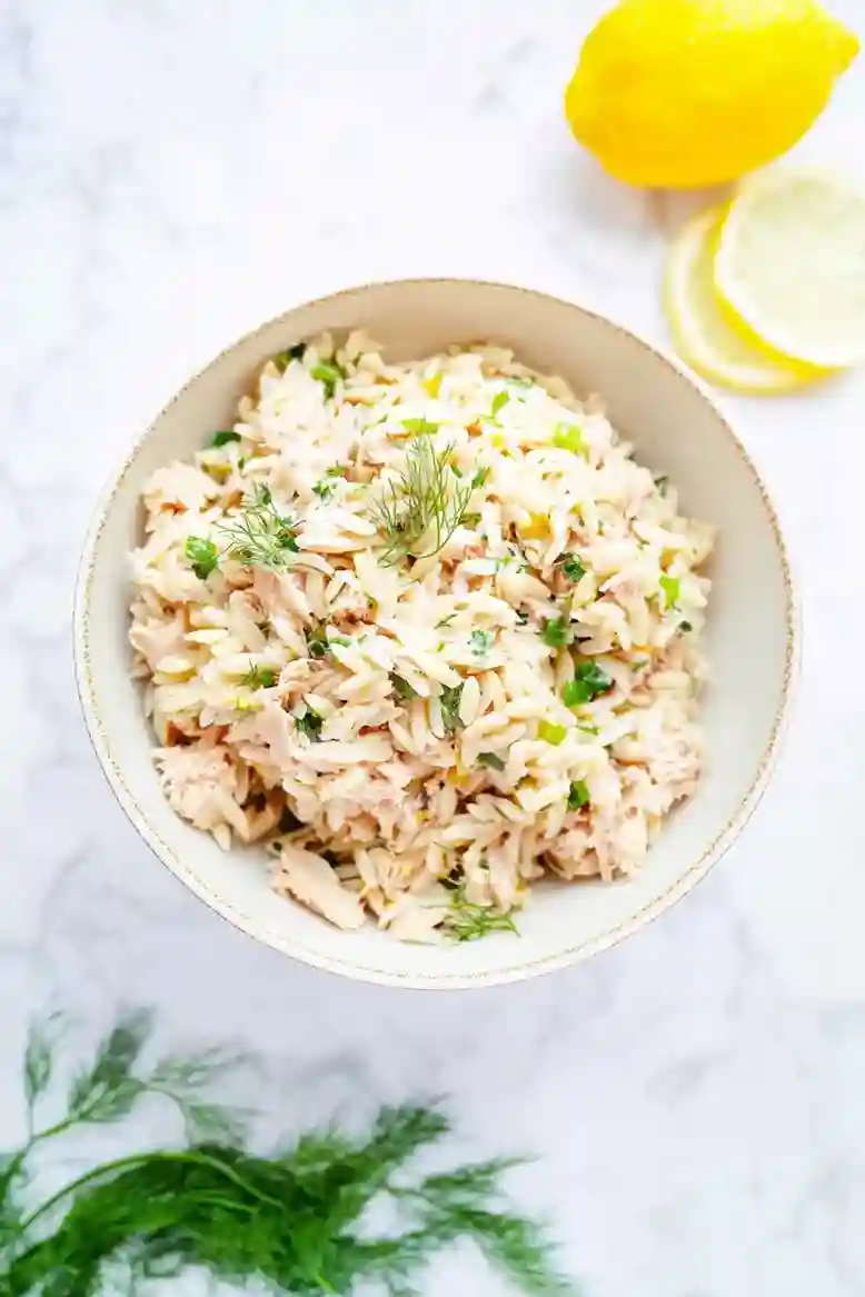 Tuna Orzo Pasta Salad Recipe - 1