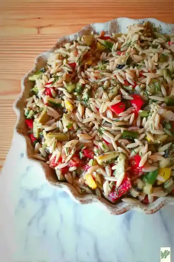 Vibrant Orzo Salad Recipe
