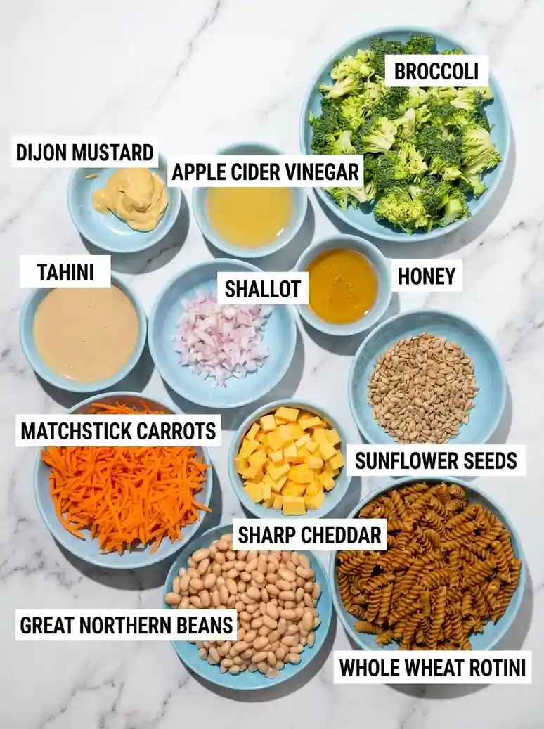 Chilled Broccoli Cheddar Pasta Salad - 1