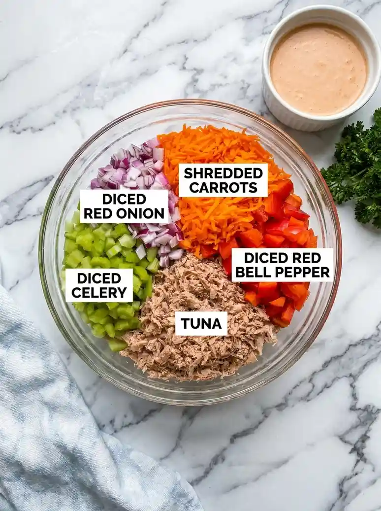 Creamy Spicy Tuna Pasta Salad - 1