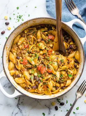 Creamy Taco Pasta Recipe