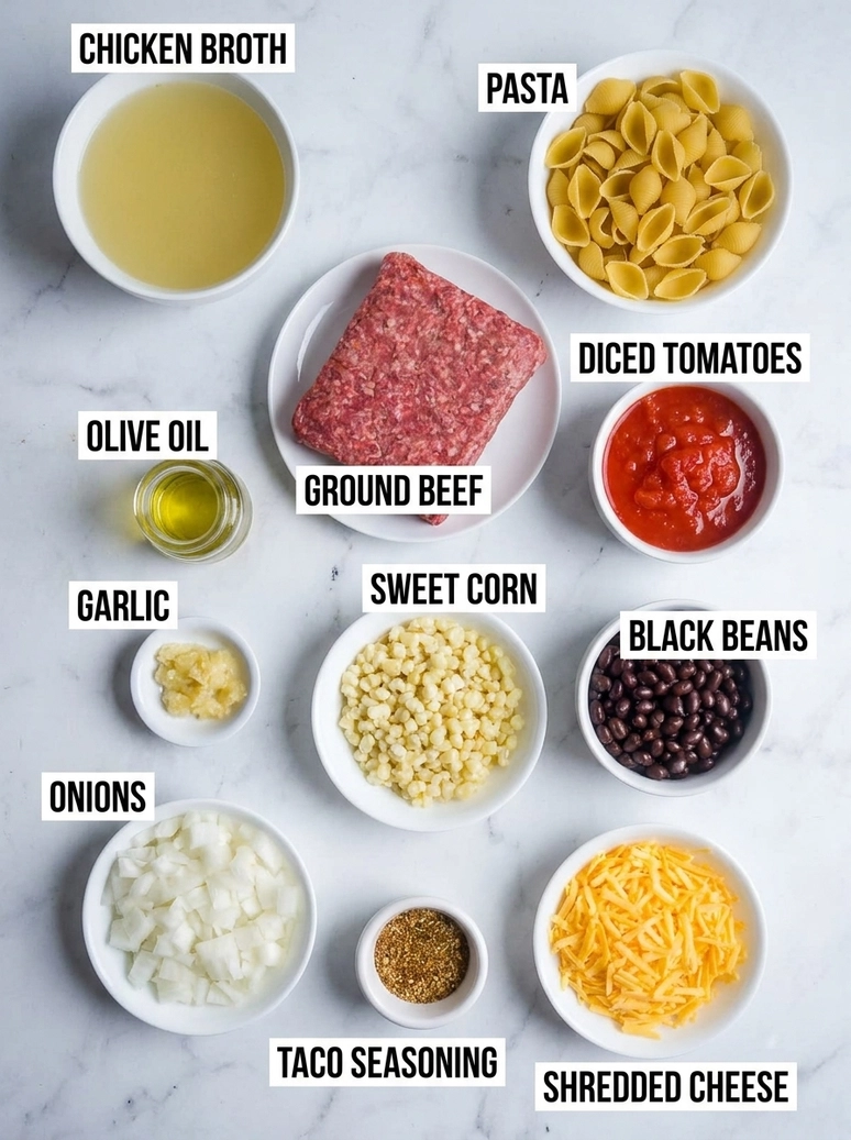Creamy Taco Pasta Recipe - 1
