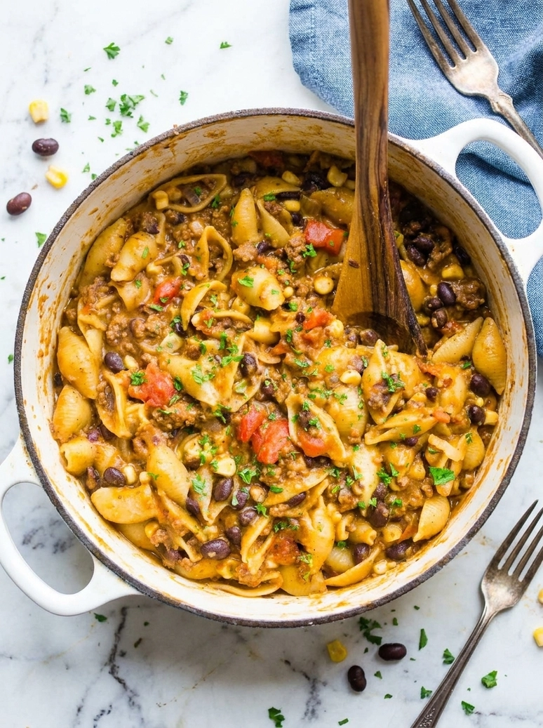 Creamy Taco Pasta Recipe - 1